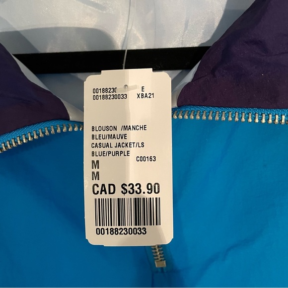 Forever21 colourblock half zip windbreaker - Picture 5 of 6